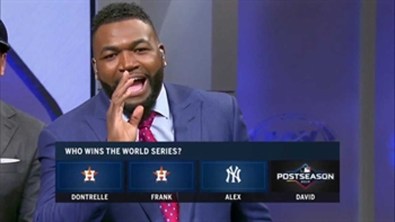 Big Papi picks the Dodgers to win the World Series