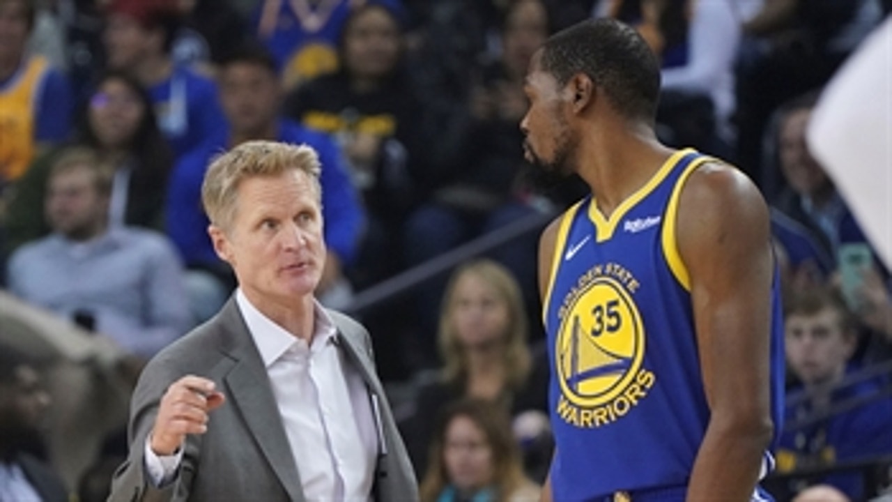 Colin Cowherd on what KD's reported rocky relationship with Steve Kerr reveals about his character