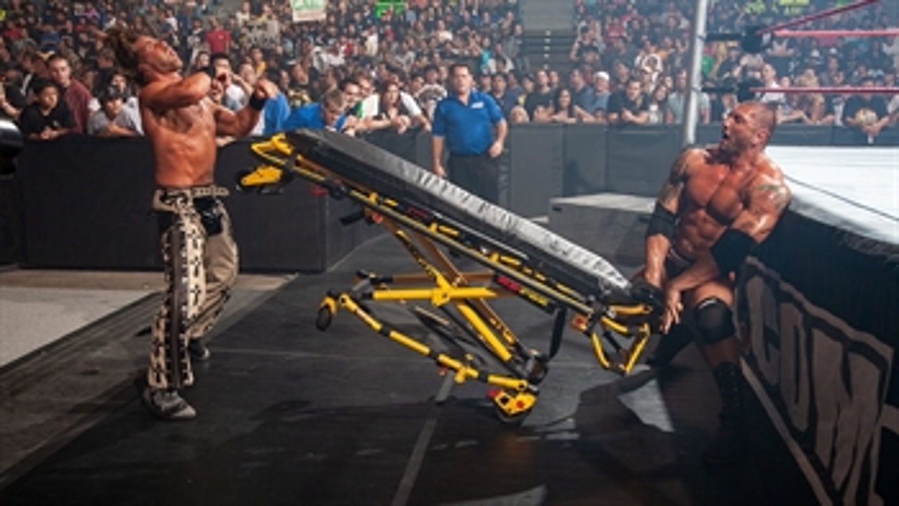 Shawn Michaels vs. Batista - Stretcher Match: WWE One Night Stand 2008  (Full Match)