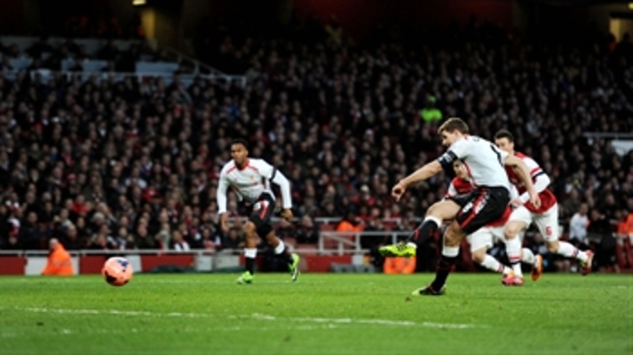 Gerrard penalty cuts Liverpool's deficit