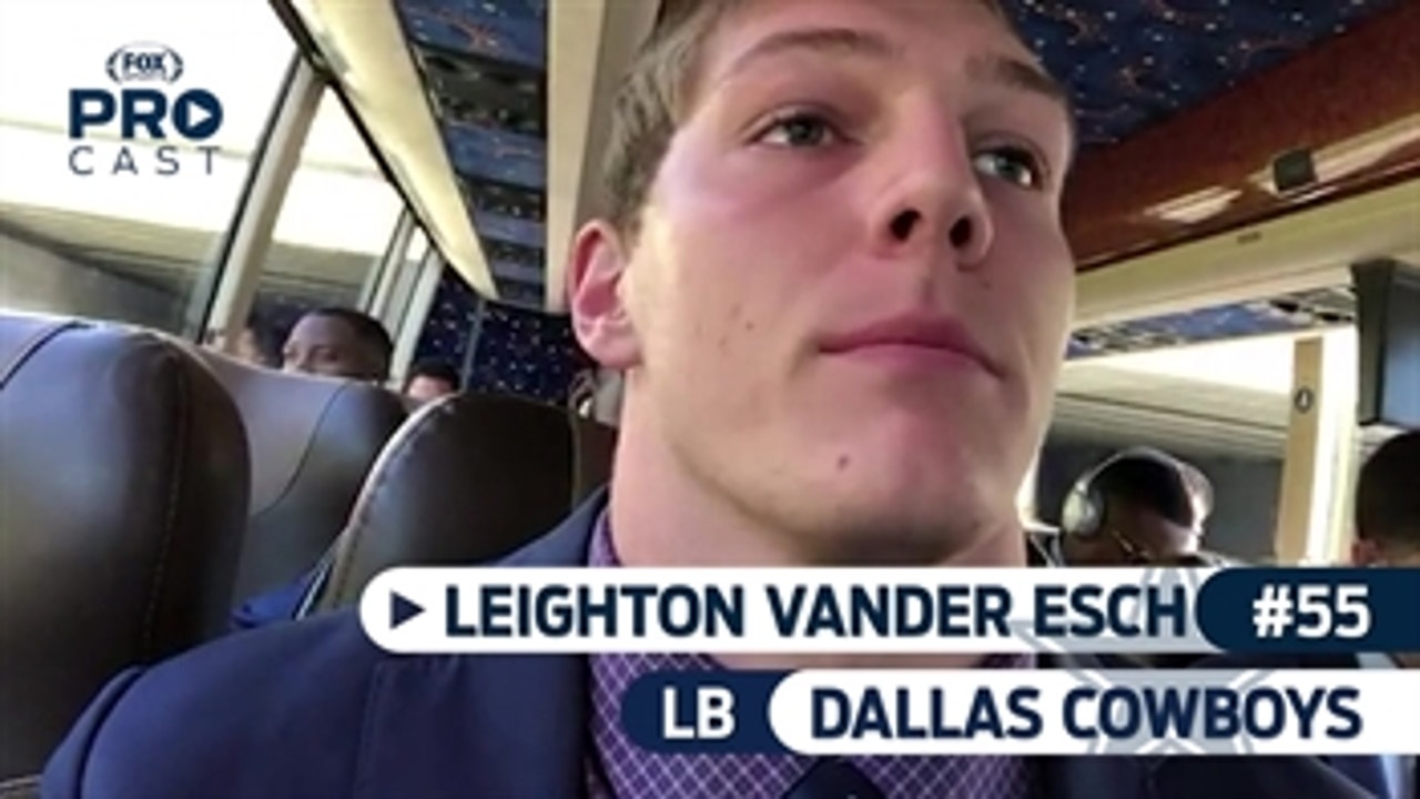 NFC Defensive Player of the Week Leighton Vander Esch shares his key for the Cowboys vs. the Falcons
