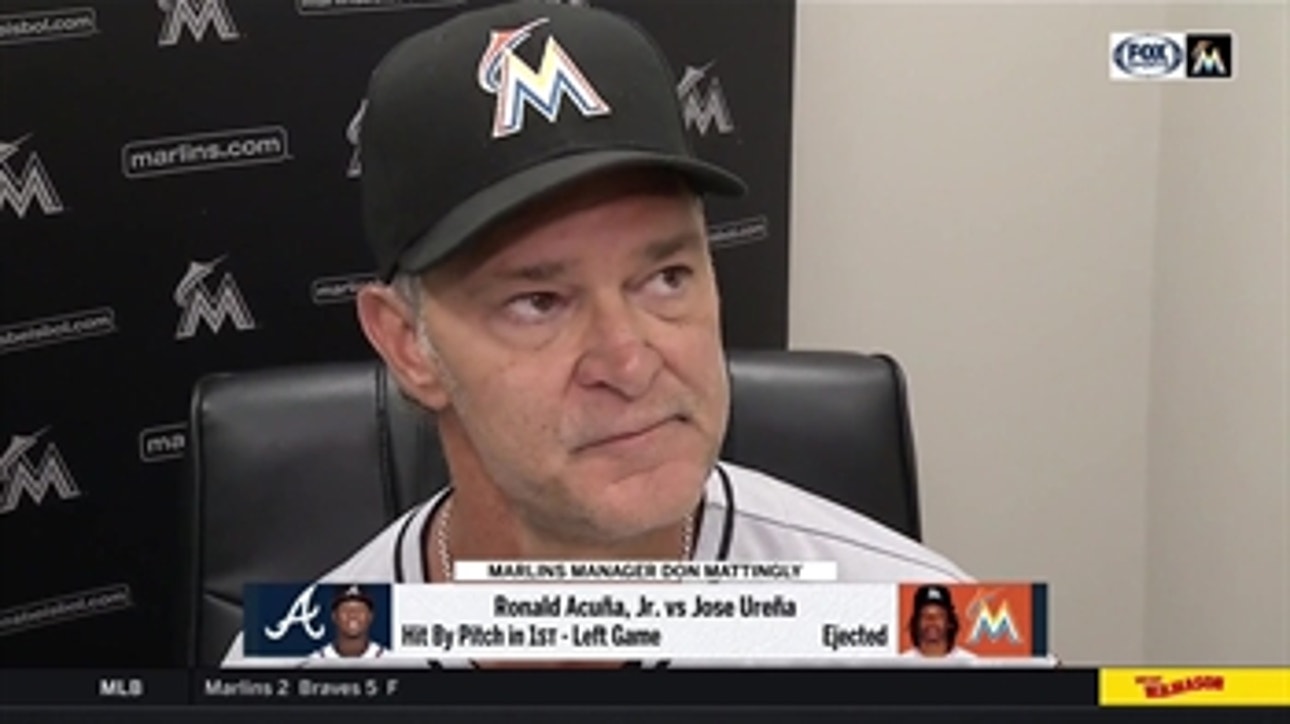 Don Mattingly comments on melee, Braves series