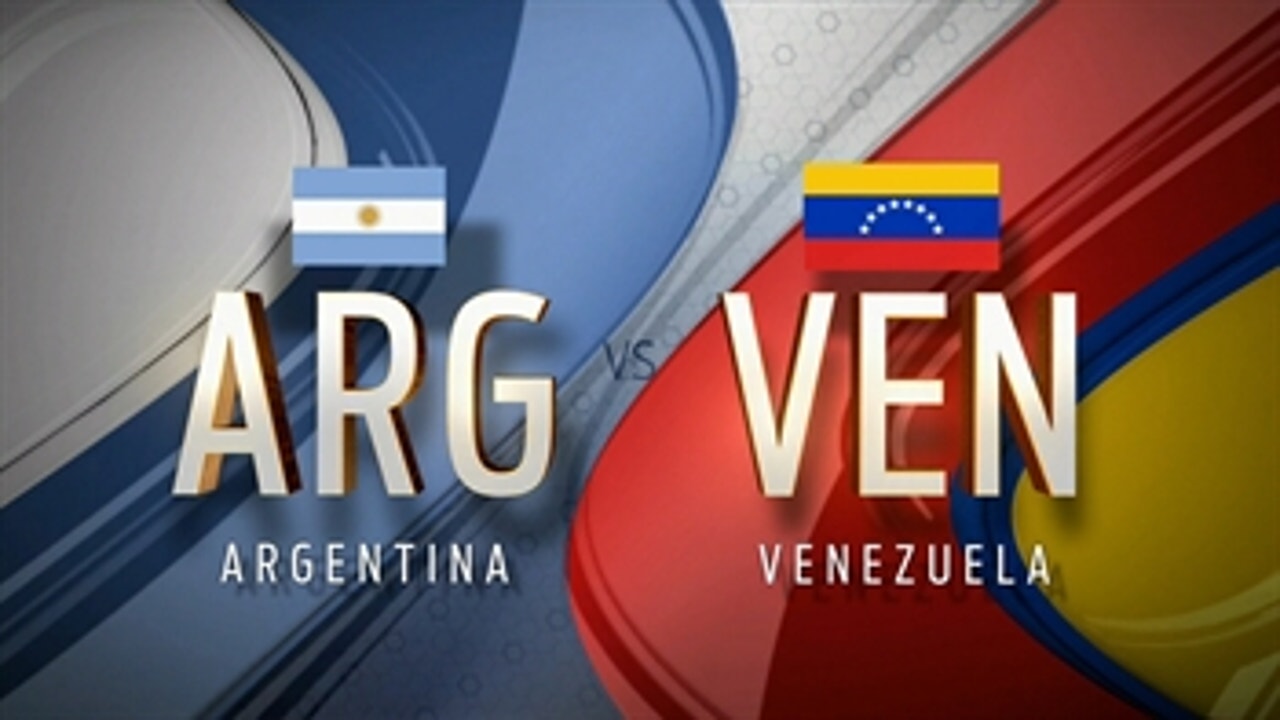 Argentina vs. Venezuela ' Copa America Highlights | FOX Sports