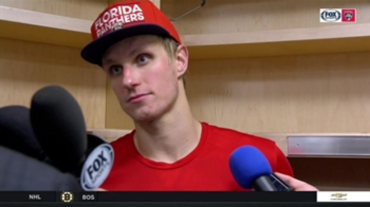 Nick Bjugstad on loss: 'Little errors by us was the difference maker'