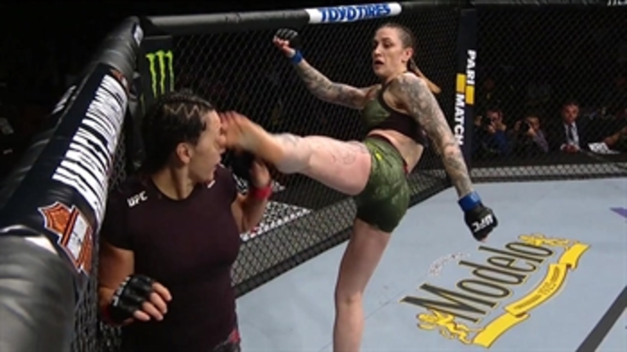 Megan Anderson TKO's Cat Zingano ' HIGHLIGHT ' UFC 232