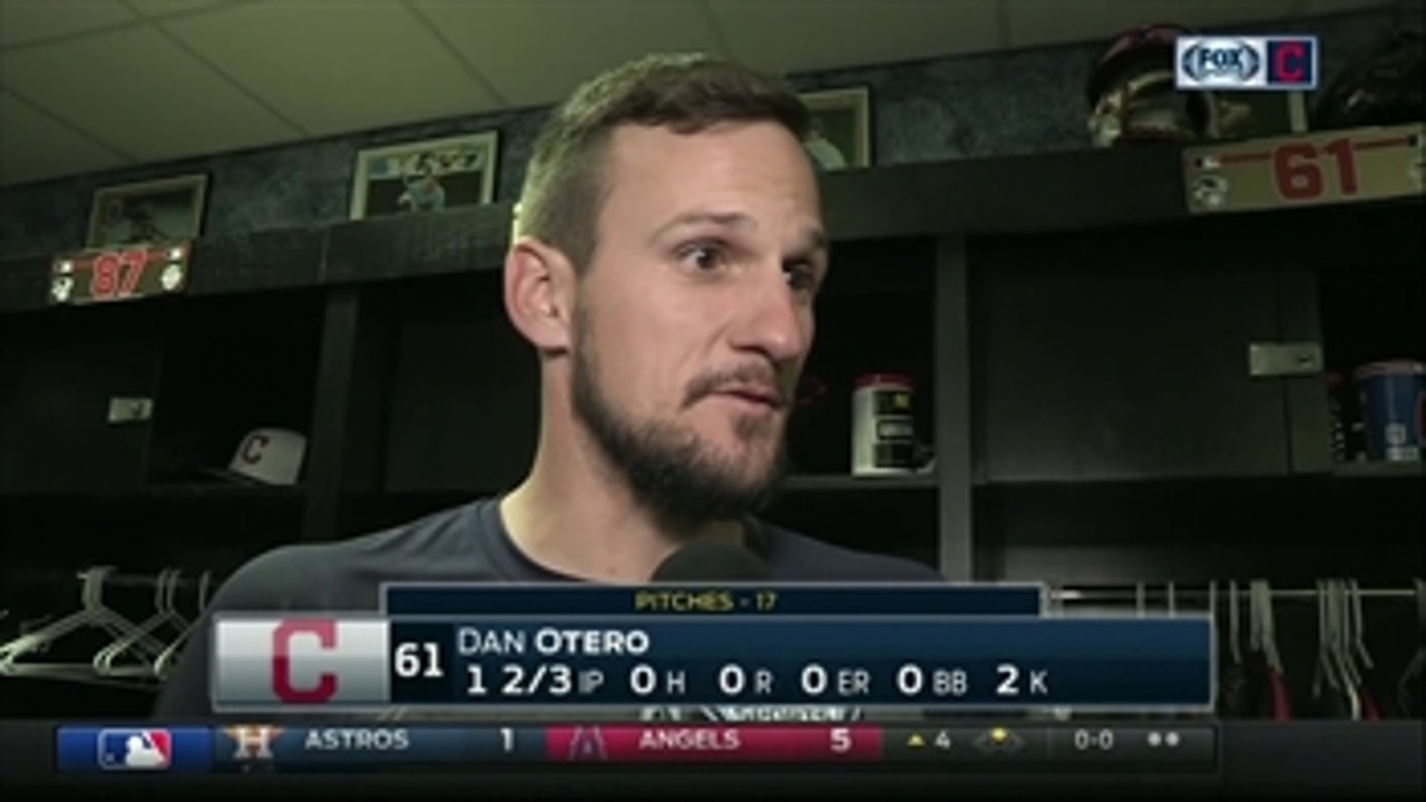 Dan Otero thinks Indians' bullpen can emulate Royals' success of last two years