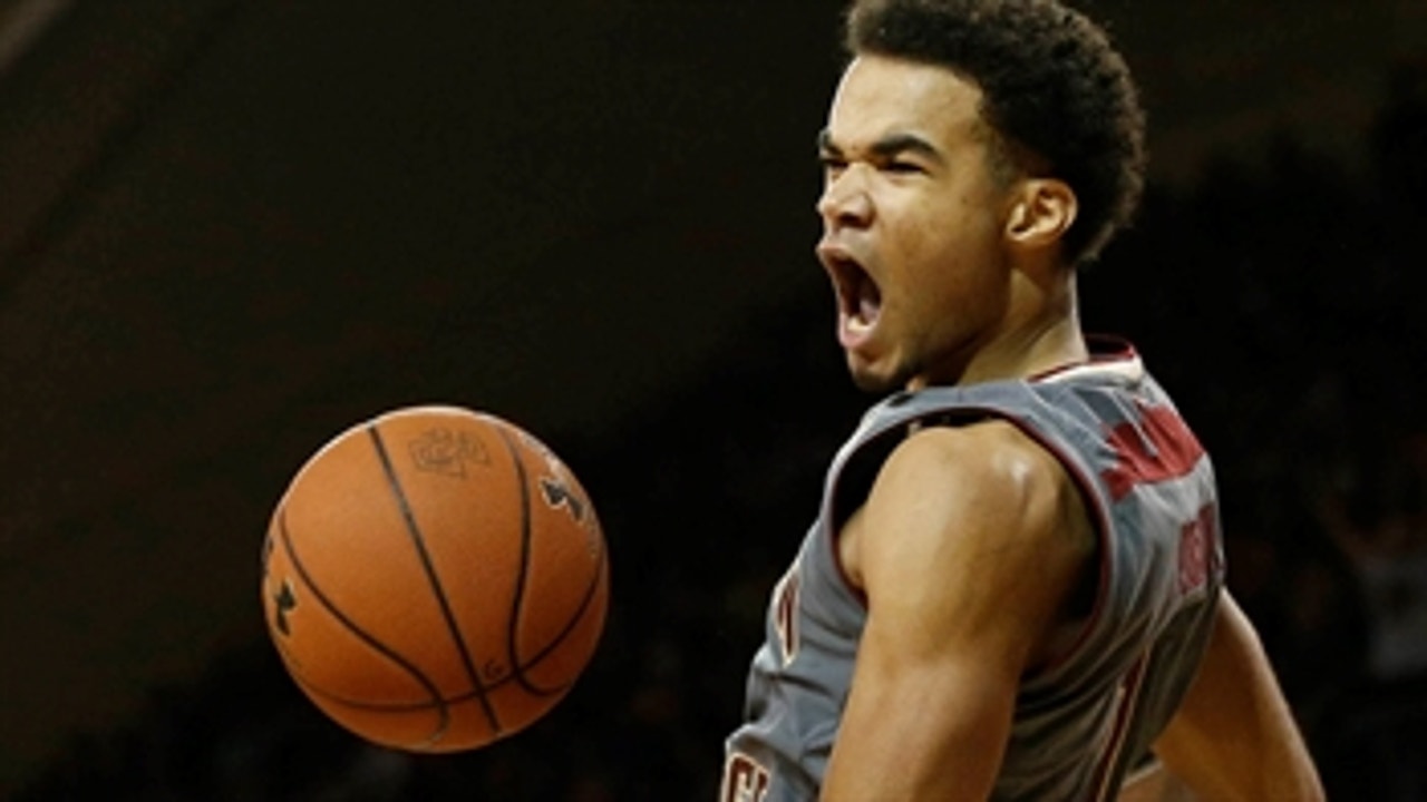 Devils Downed: Jerome Robinson drains a triple to help Boston College upset No. 1 Duke 89-84
