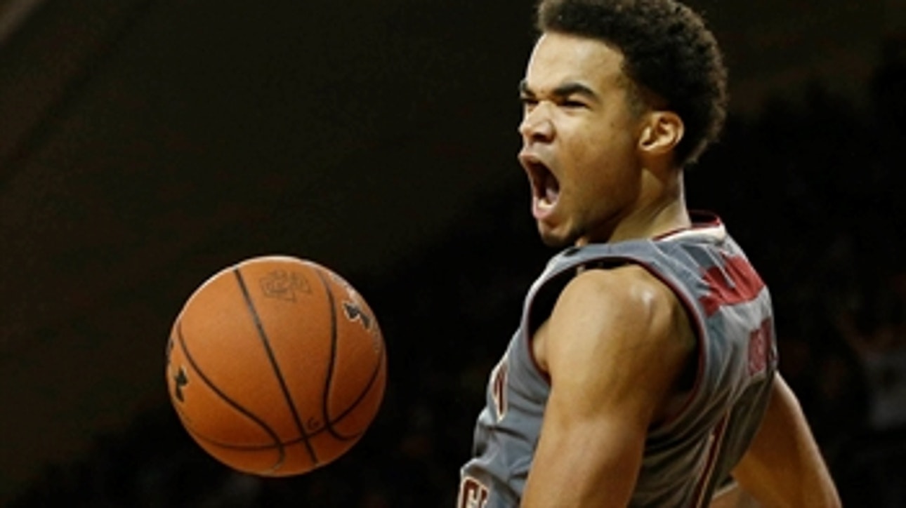 Devils Downed: Jerome Robinson drains a triple to help Boston College upset No. 1 Duke 89-84