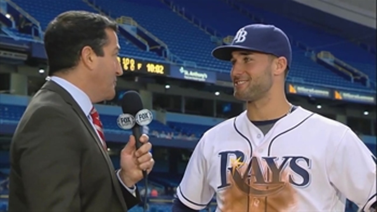 Kevin Kiermaier maintaining approach after moving up in order