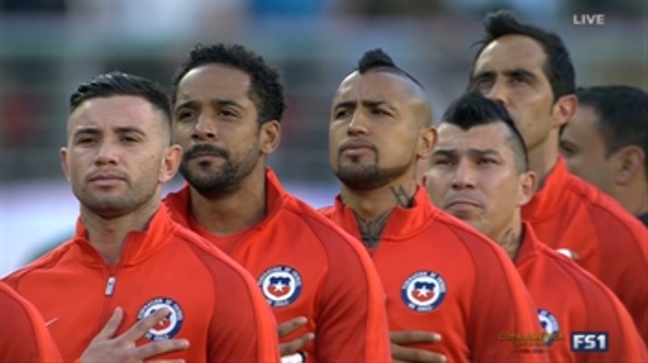 According to U.S. Soccer, there wasn't a PA system malfunction during Chile's national anthem