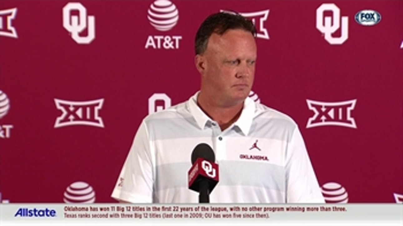 Cale Gundy on OU/Texas: 'It's a totally different game' ' OU Sooner Football Press Conference