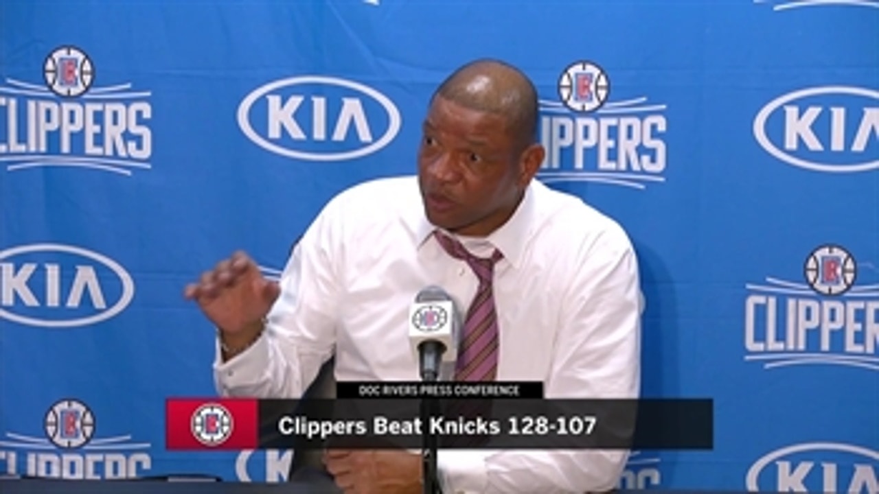 Doc Rivers: 'We jumped on them quick enough to take the energy out'