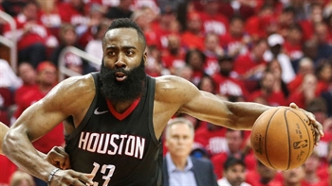 Shannon Sharpe thinks we'll see James Harden bounce back after Houston's Game 2 loss