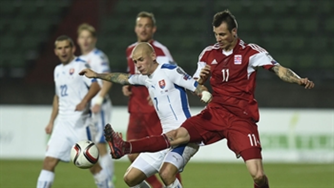 Luxembourg vs. Slovakia ' Euro 2016 Qualifiers Highlights