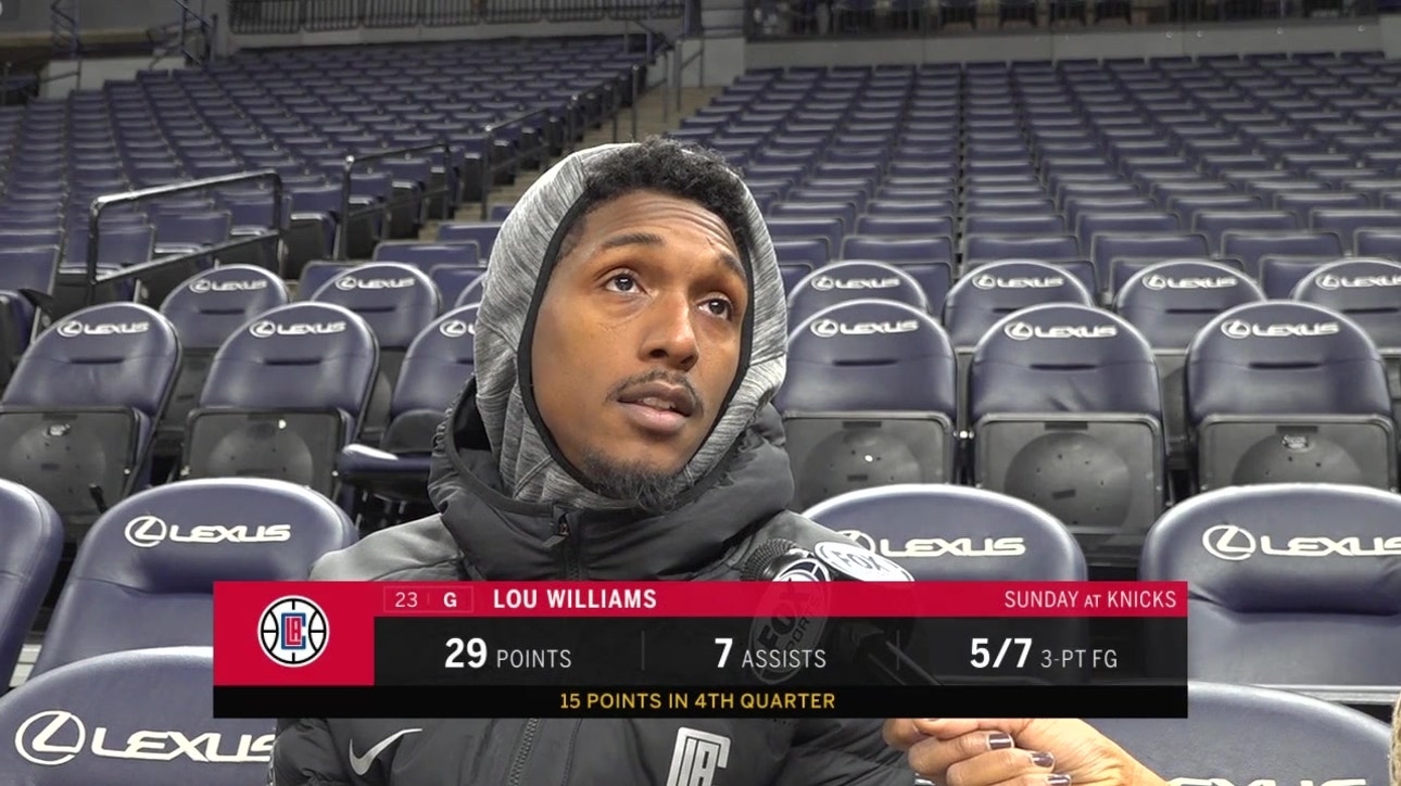 Lou Williams just wants to hoop