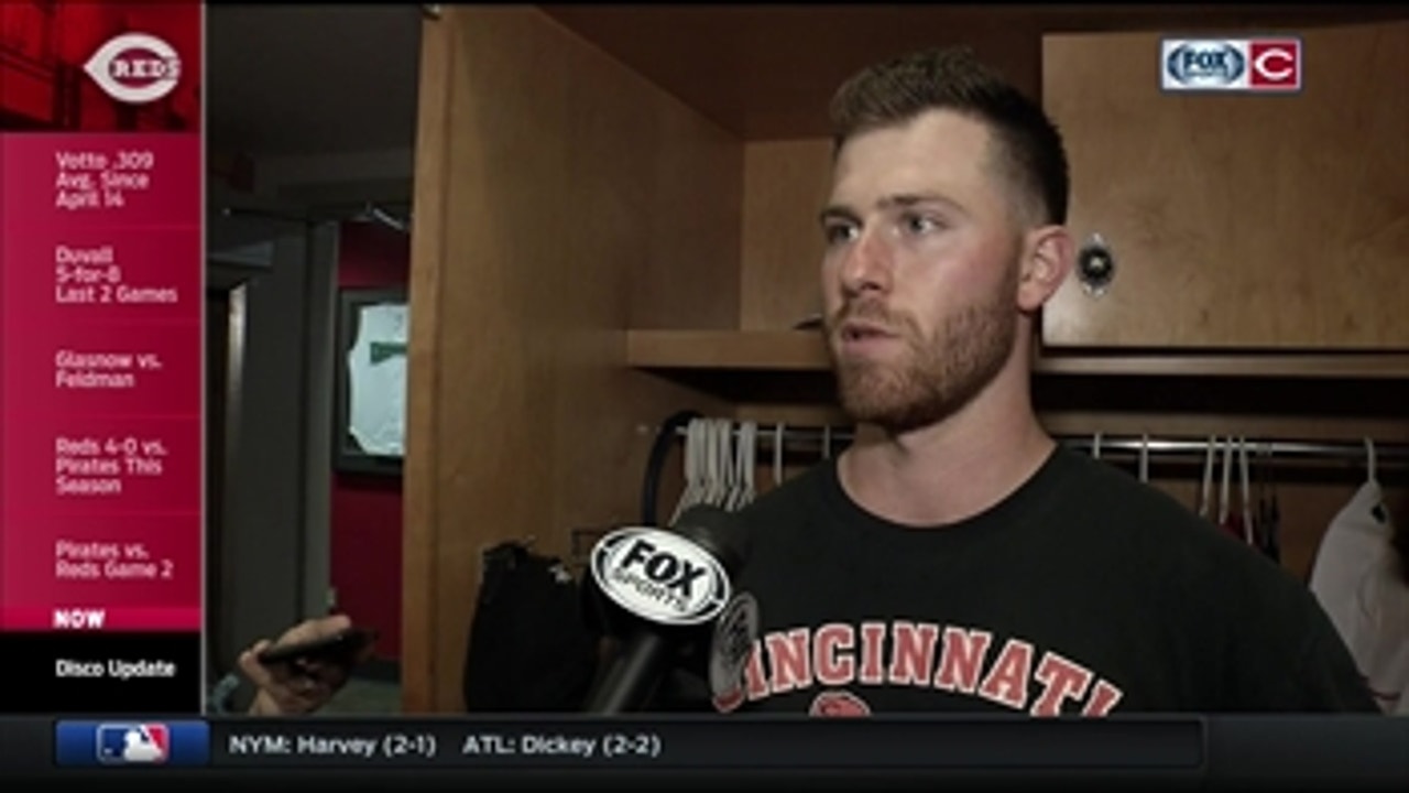 DeSclafani itching to get back to the mound for Reds