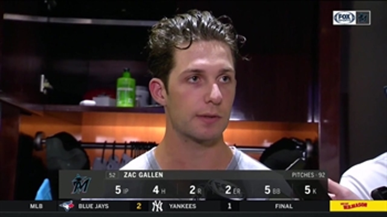 Zac Gallen discusses All-Star break layoff, 'terrible' fastball command