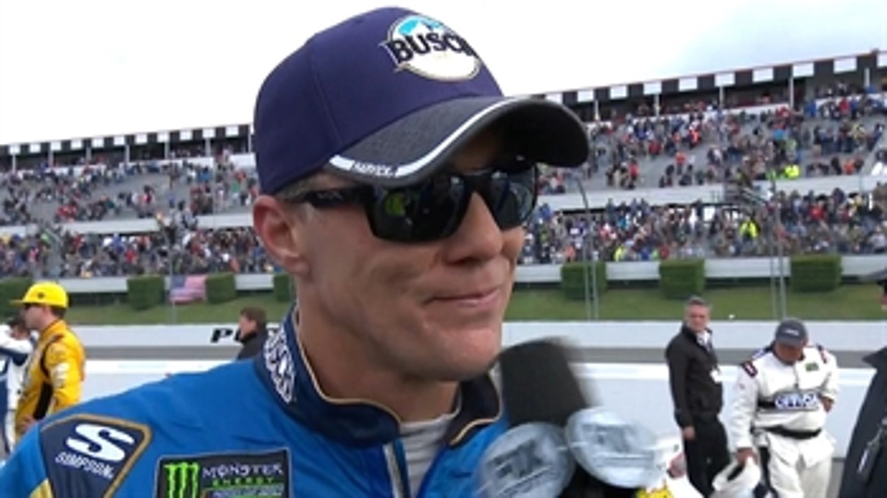Kevin Harvick on losing lead at pit road: ’You win some, you lose some’ | 2018 Pocono | FOX NASCAR