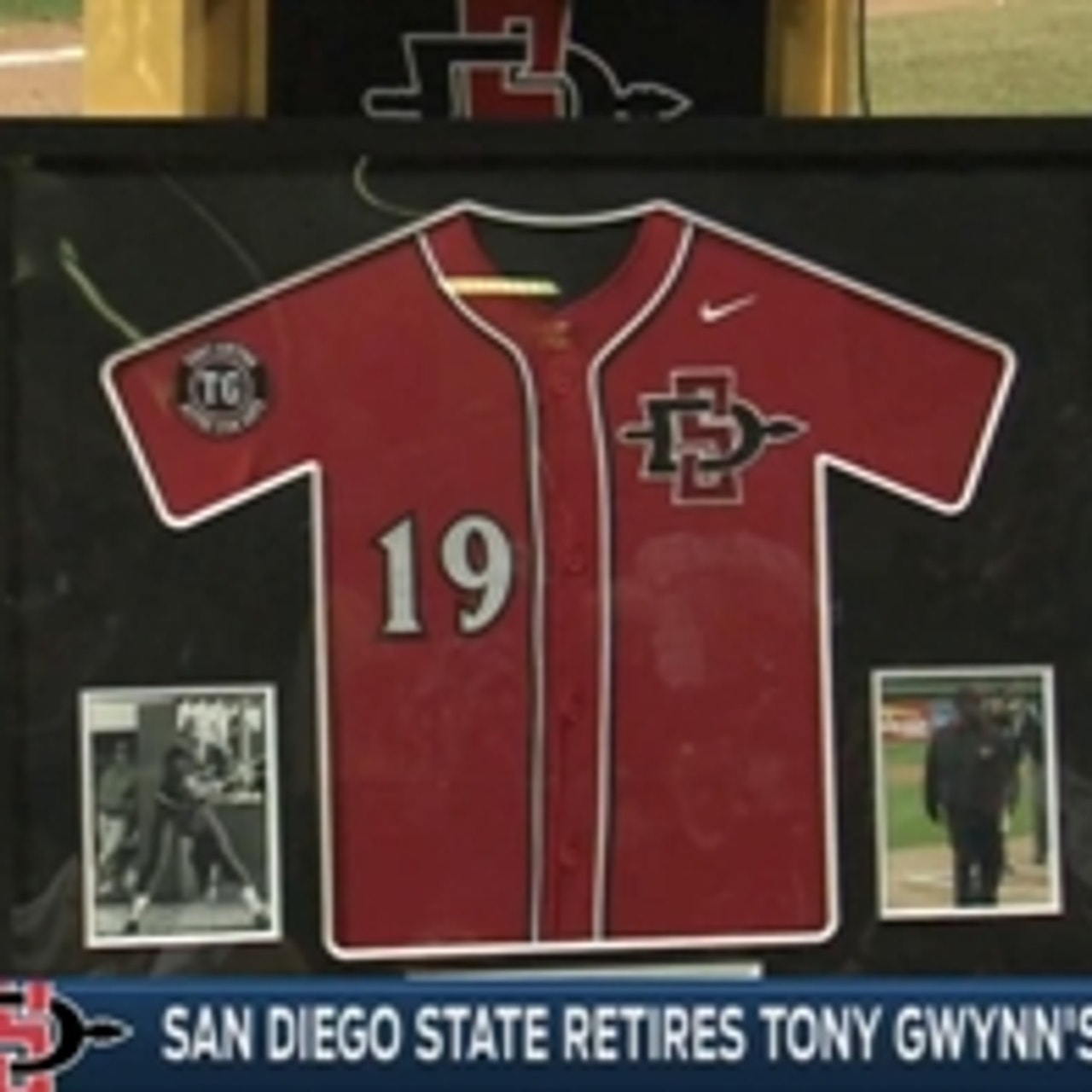 San Diego State retires Tony Gwynn's jersey