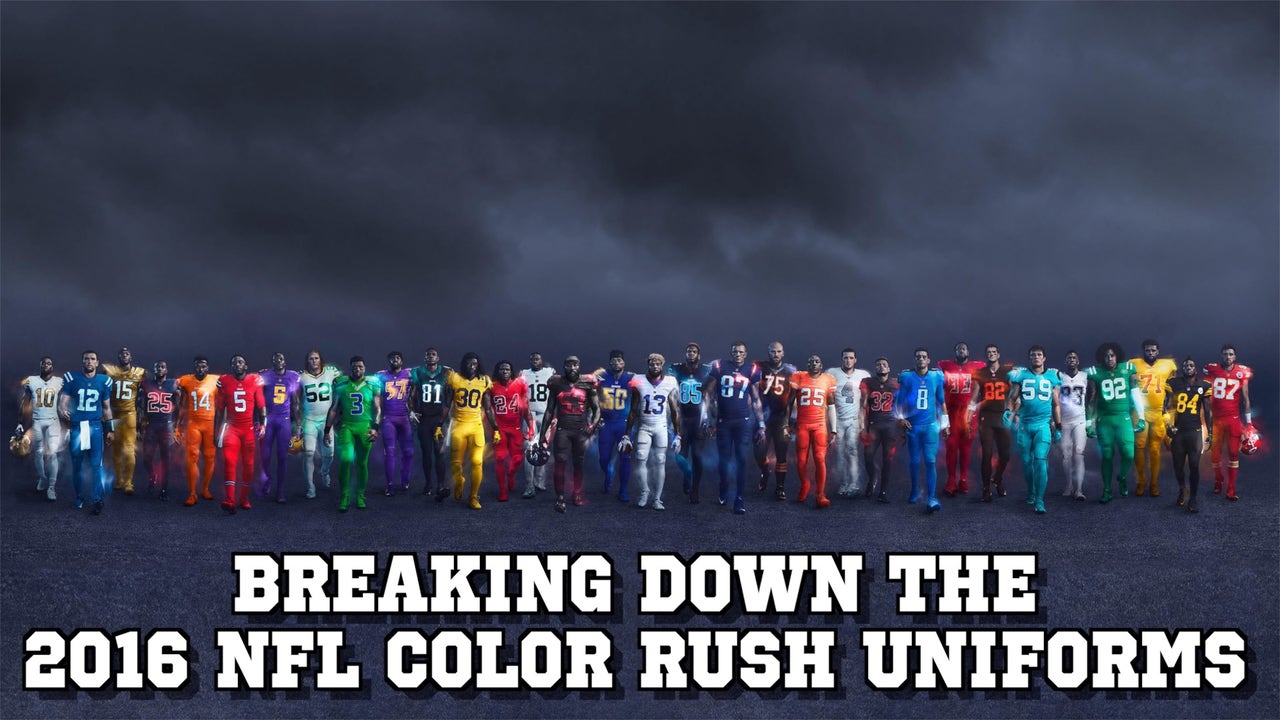 Breaking down the 2016 NFL Color Rush uniforms