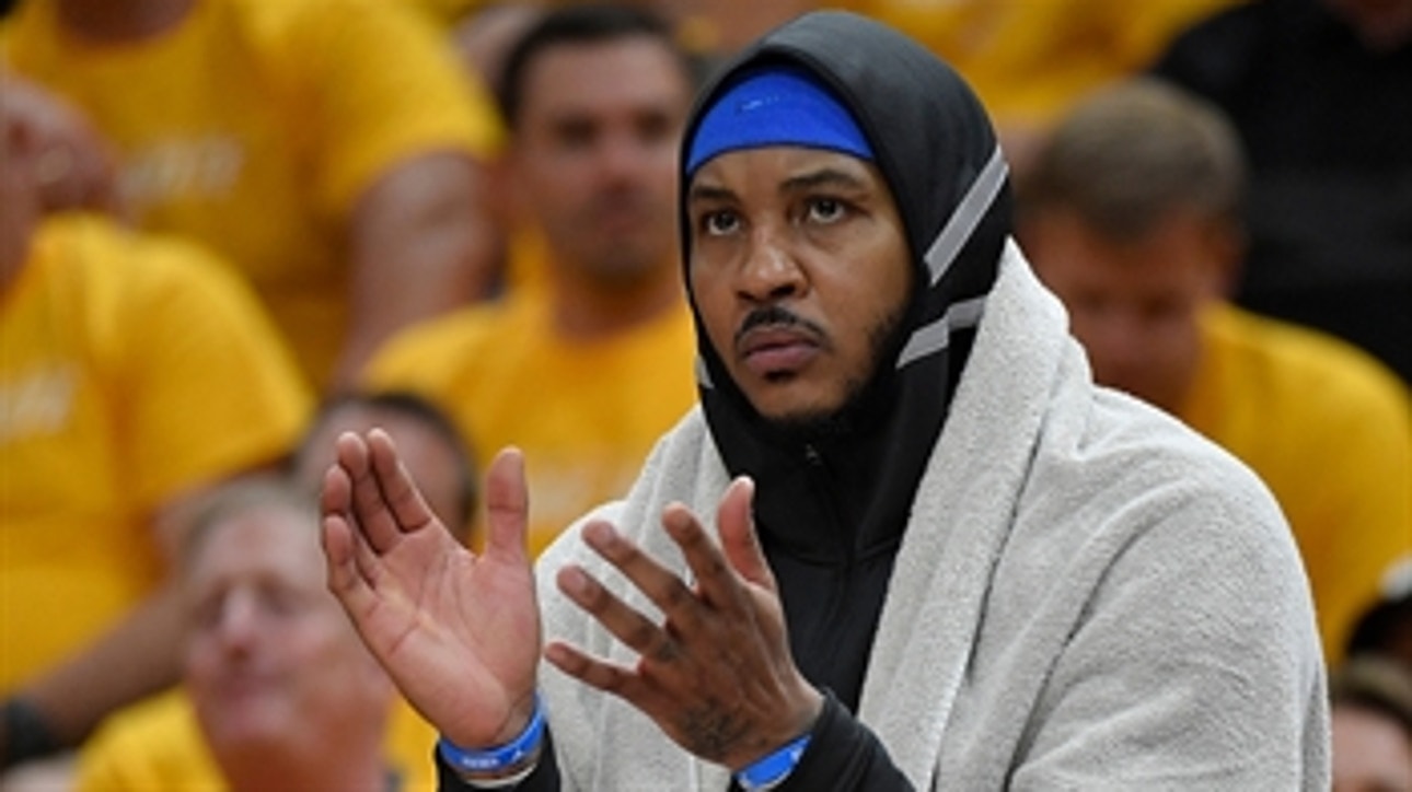 Nick Wright details what the addition of Carmelo Anthony means for the Rockets