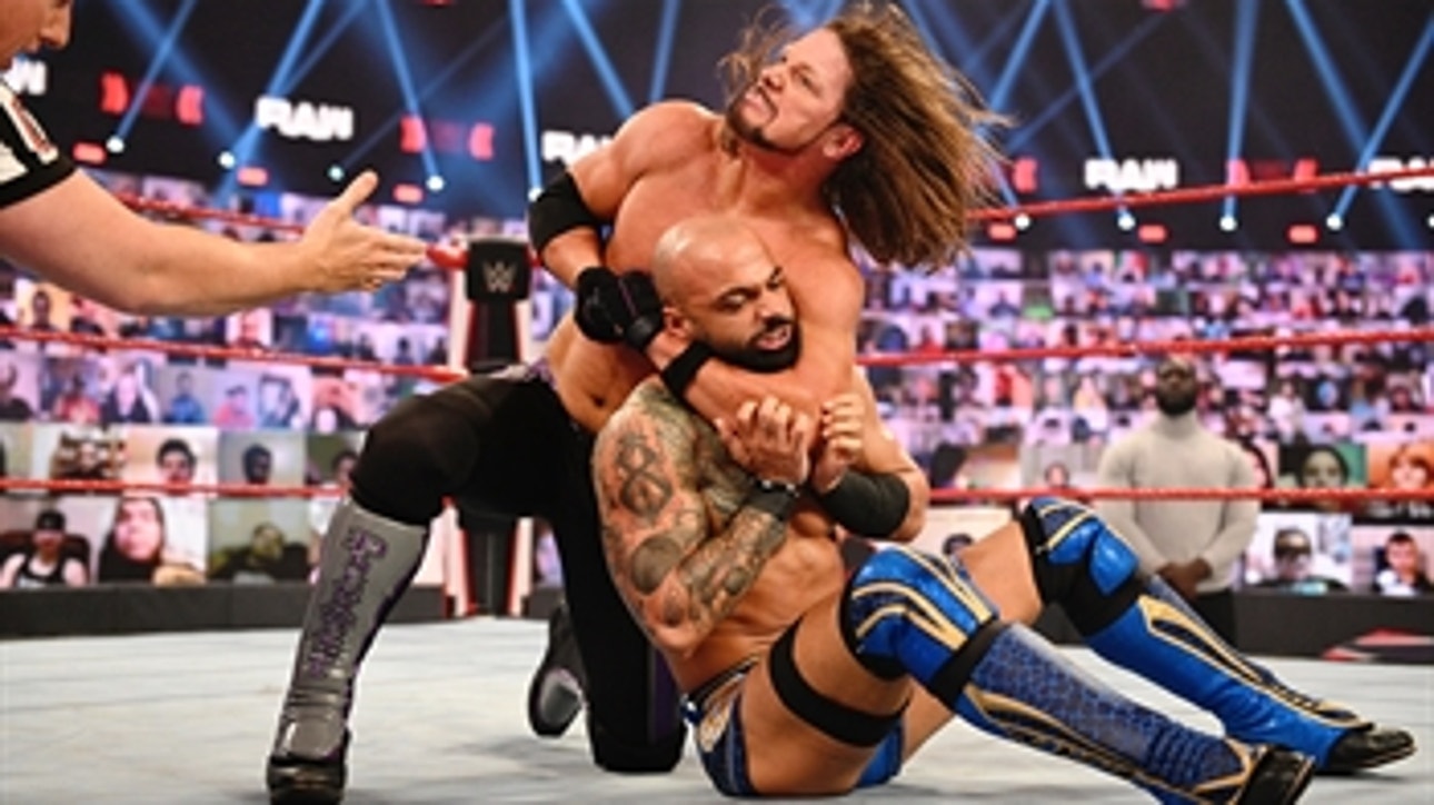 Ricochet vs. AJ Styles: Raw, Feb. 22, 2021