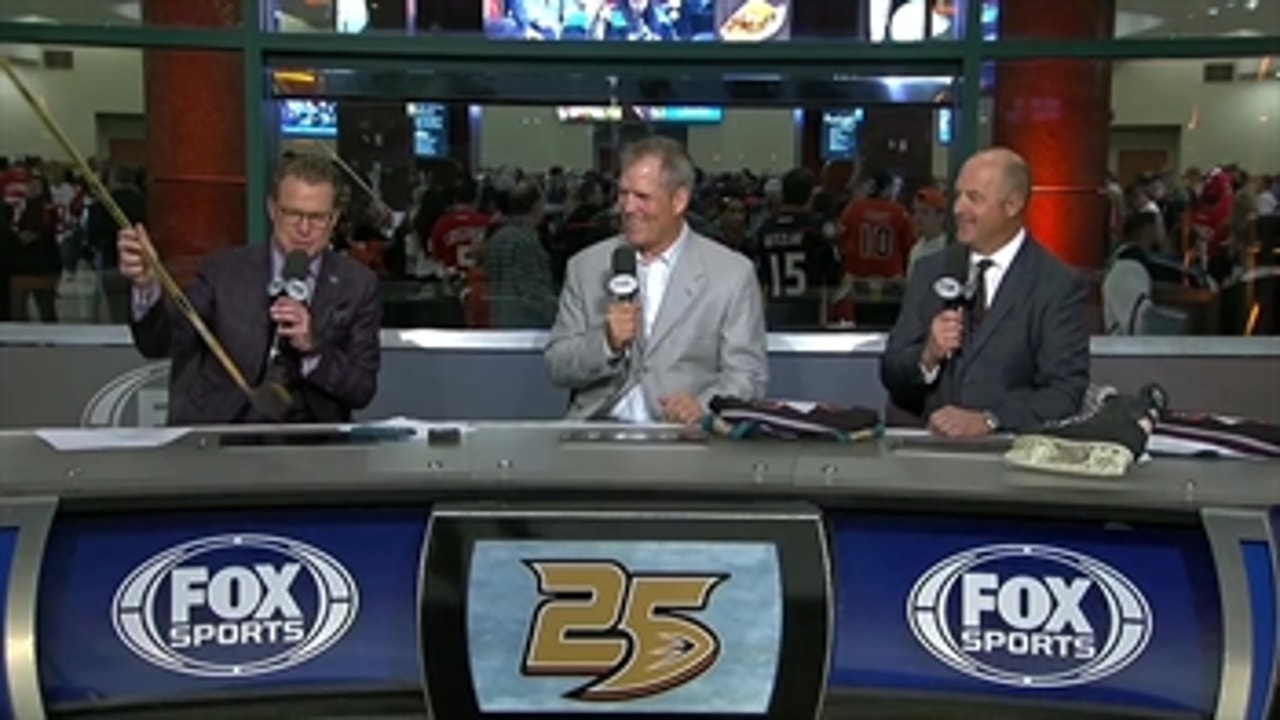 Looking back on the Ducks' inaugural NHL game with Guy Hebert & Sean Hill