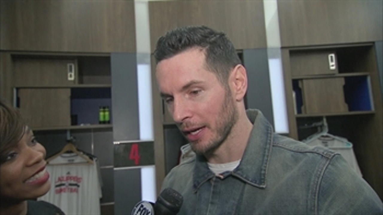 JJ Redick postgame:  One of the best games I've seen Blake play