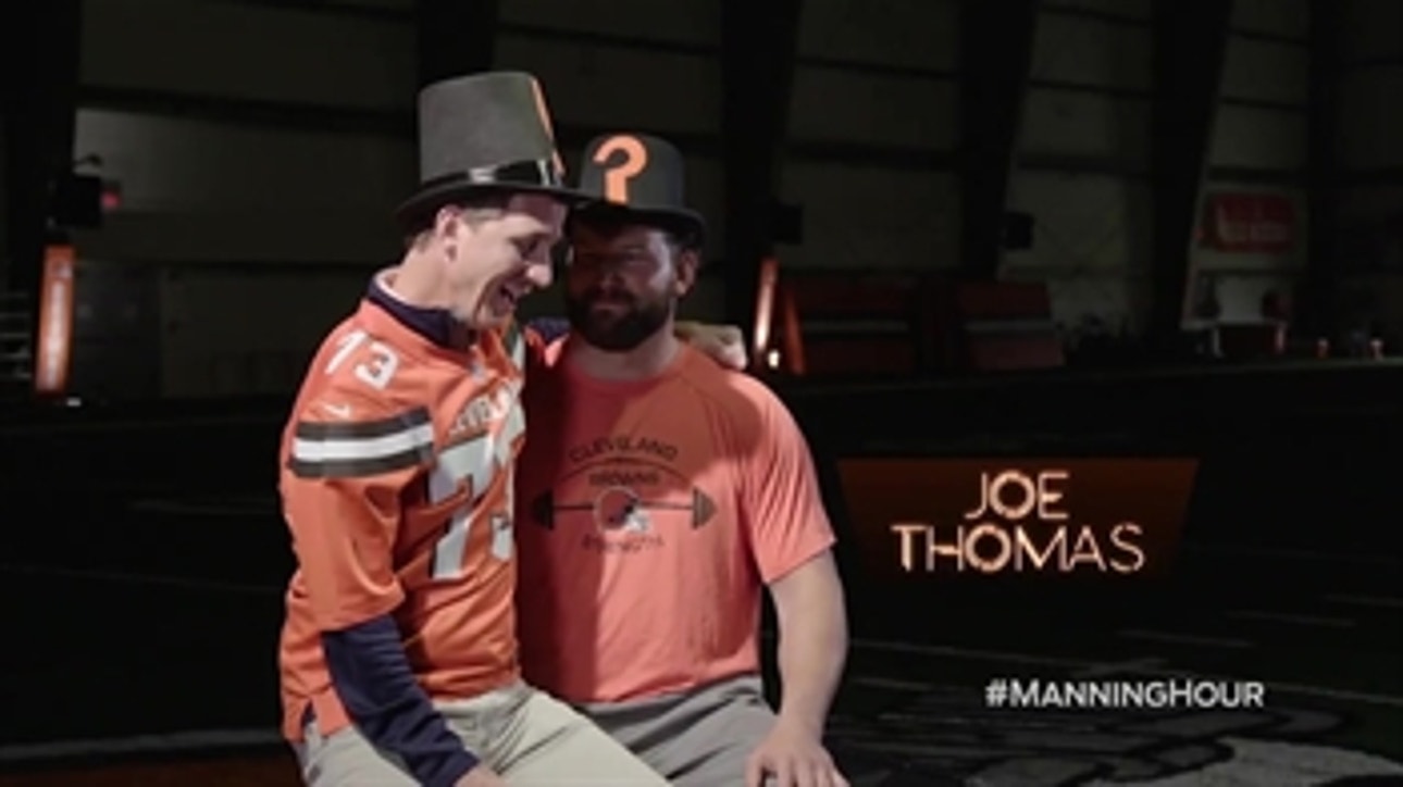 Joe Thomas joins 'The Manning Hour'