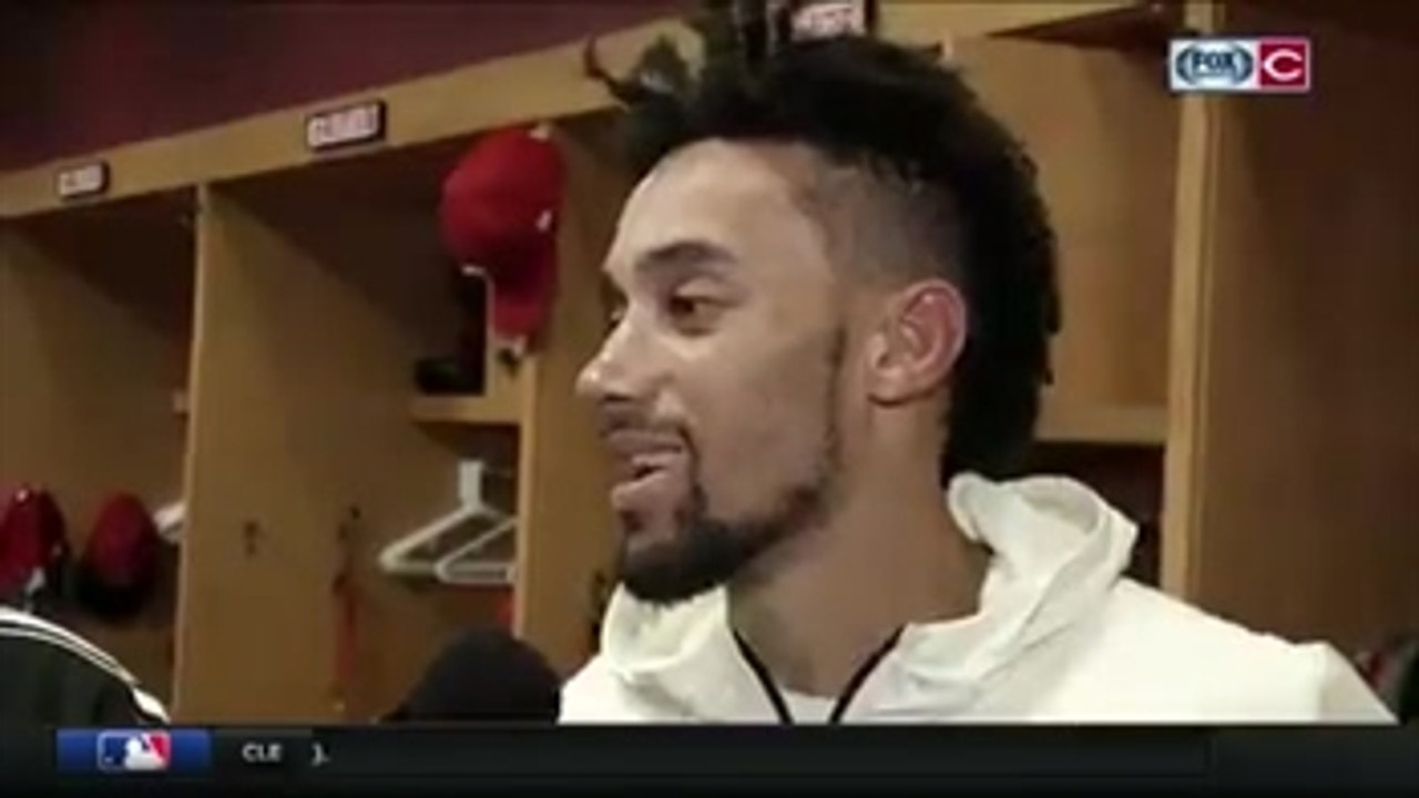 Billy Hamilton credits adjustments at the plate for his home run
