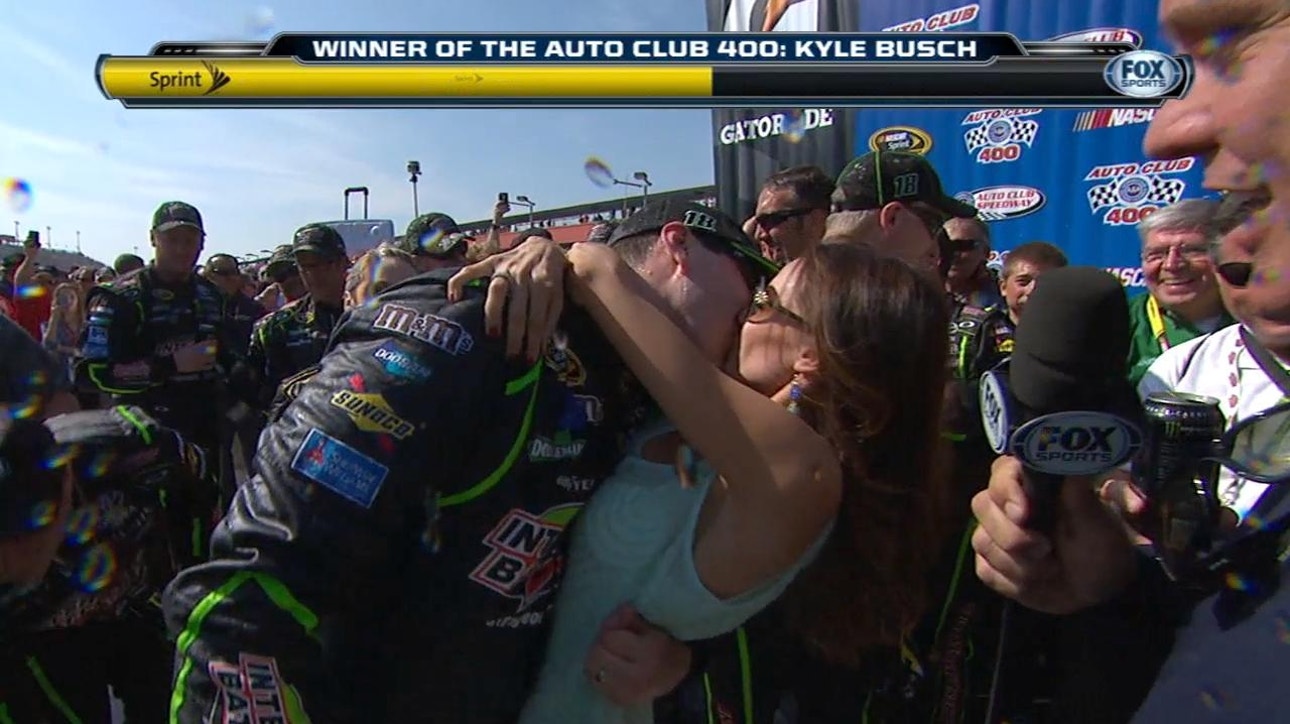 Busch sweeps weekend at Fontana