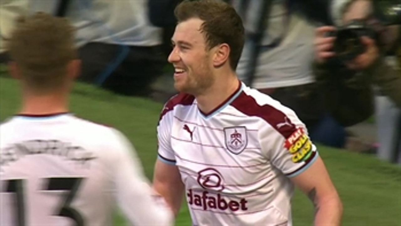 Ashley Barnes gives Burnley the lead vs. Manchester City ' 2017-18 FA Cup Highlights