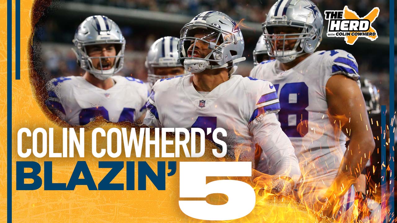 Blazin' 5: Colin Cowherd's picks for Week 12 of the 2021 NFL season I THE HERD