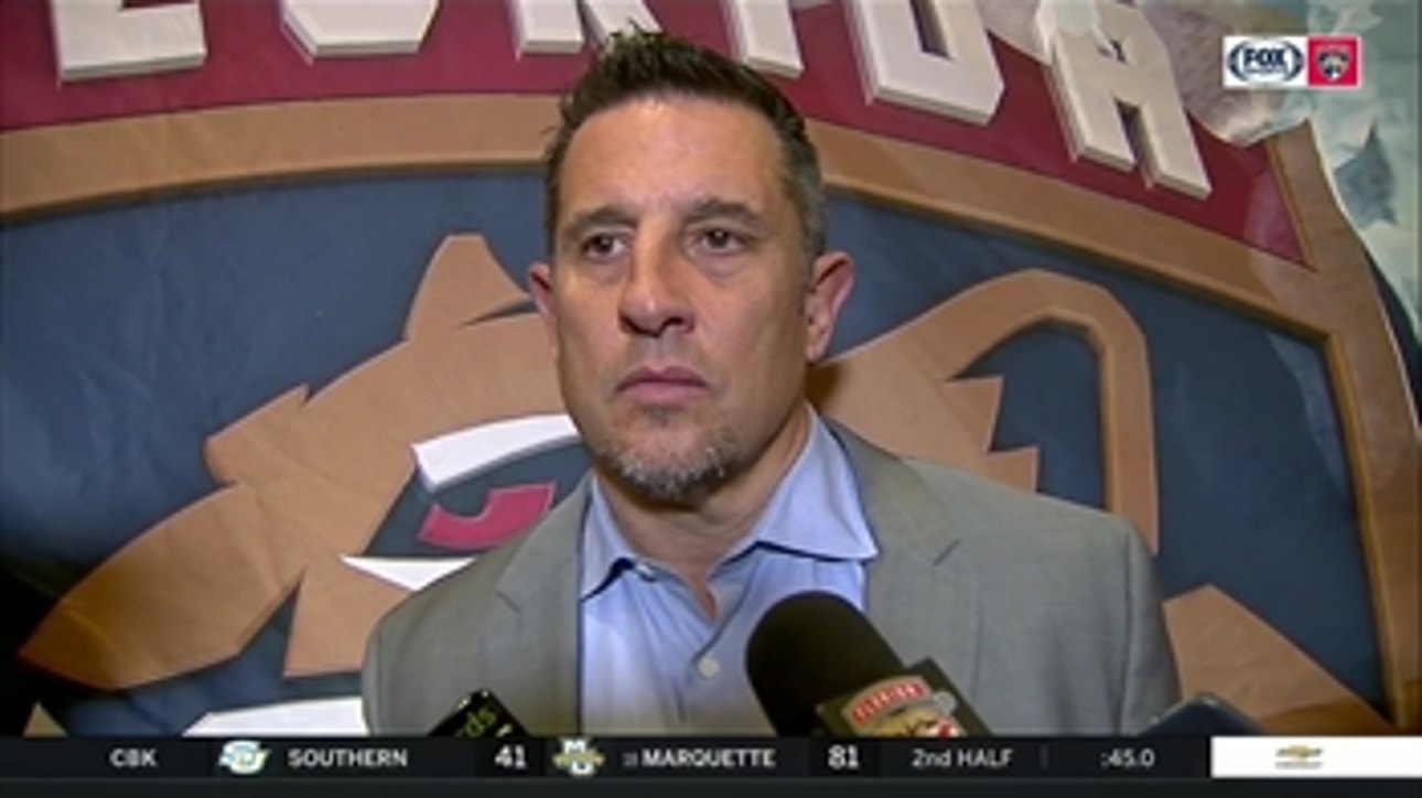Bob Boughner on Panthers' performance tonight against the Canadiens