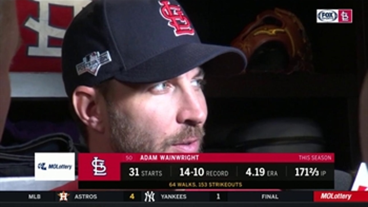 Wainwright on whether he'll return in 2020: 'I hadn't even thought about it'
