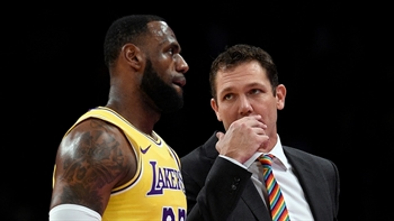 Cris Carter believes LeBron James has 'bought into' Luke Walton