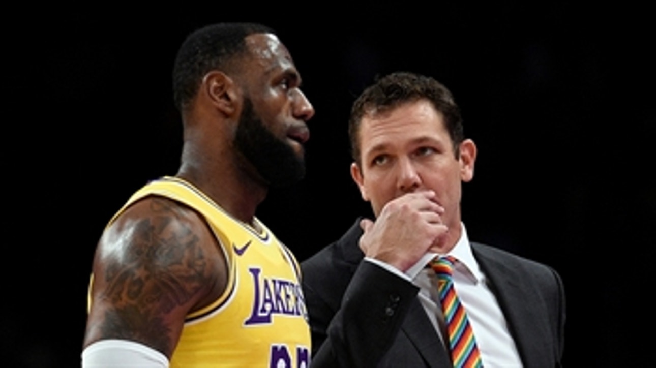 Cris Carter believes LeBron James has 'bought into' Luke Walton