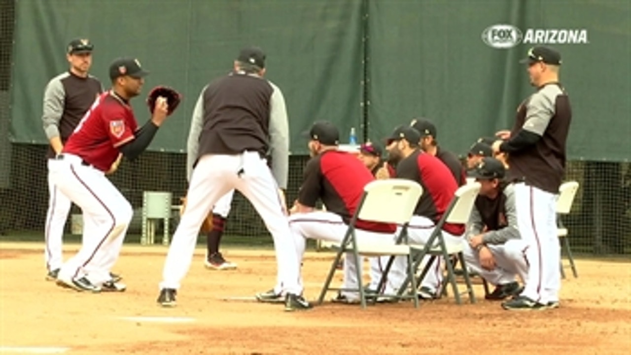 Getting-to-know-you-day for D-backs pitchers and catchers
