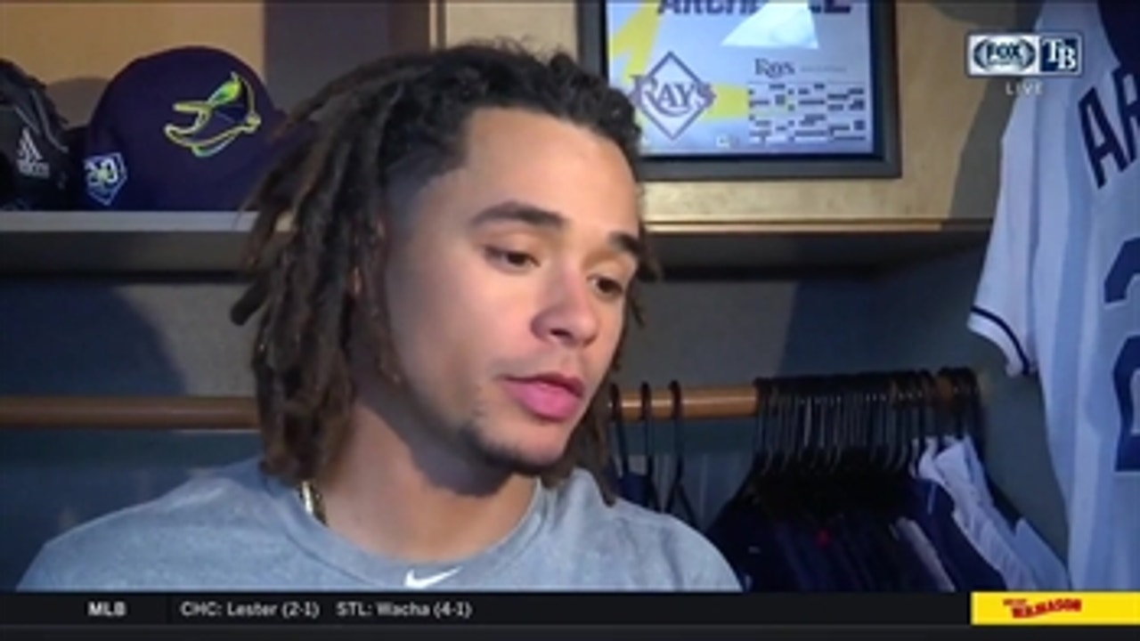 Chris Archer disappointed about loss, feels his pitching is trending in right direction