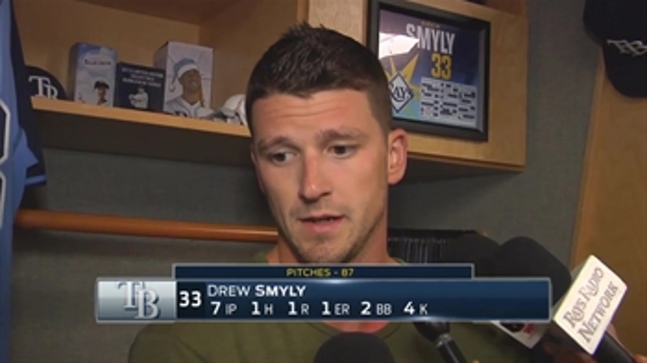 Drew Smyly feeling good after another in a string of strong starts