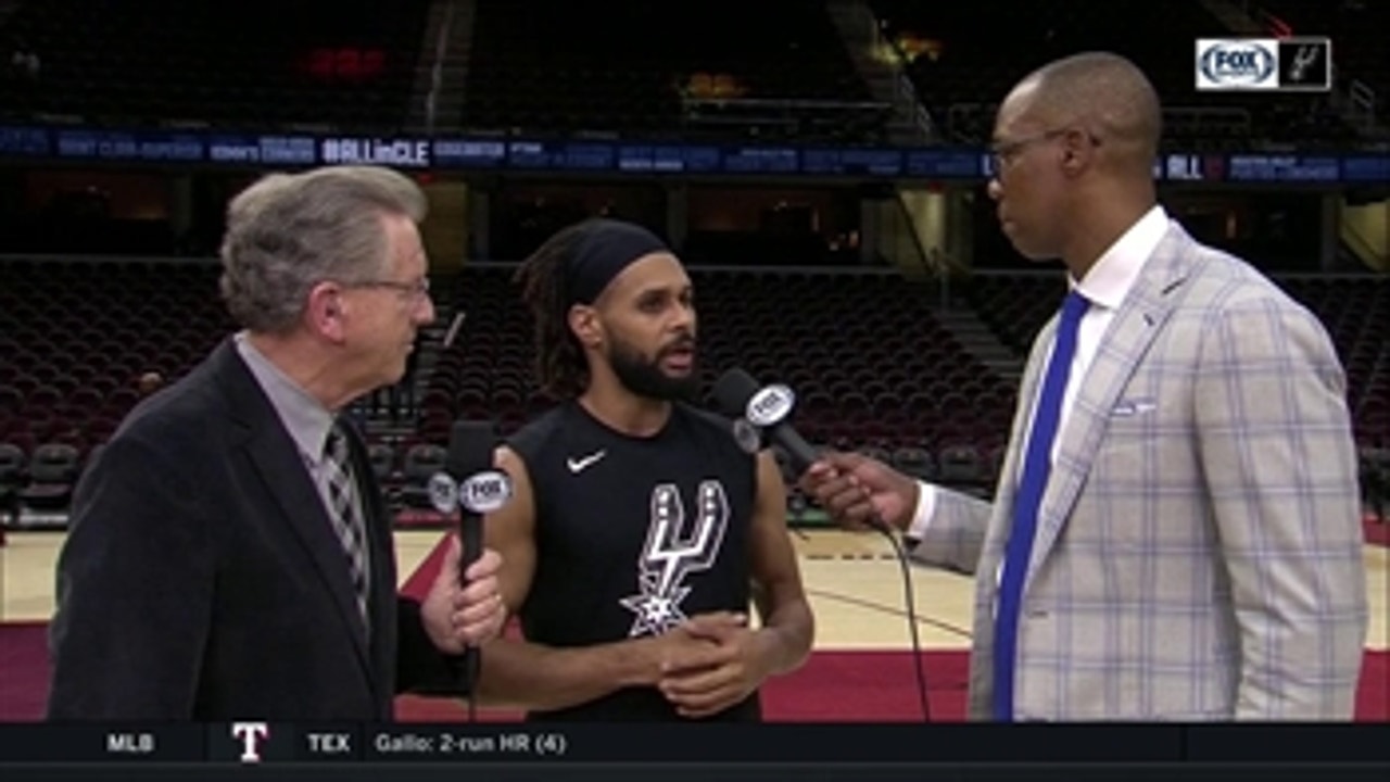 Patty Mills a Big part of 112-90 Win over Cavaliers