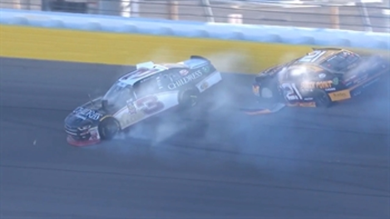 Daniel Hemric & Shane Lee taken out late at Las Vegas | 2018 NASCAR XFINITY SERIES