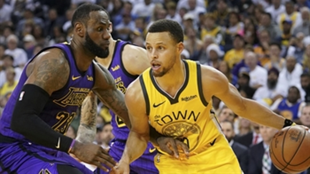 Skip Bayless: The West is more open because the Warriors look like a troubled basketball team