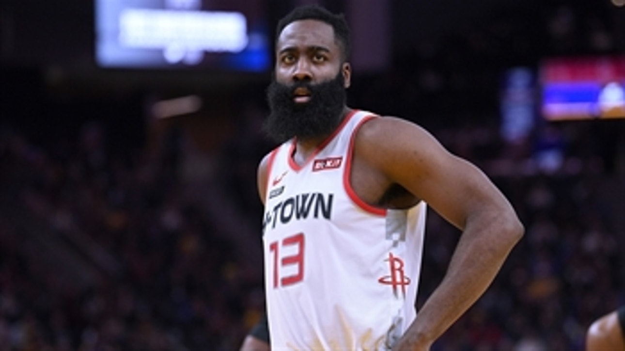 Shannon Sharpe talks Rockets loss vs. Warriors: 'Harden can't be happy'