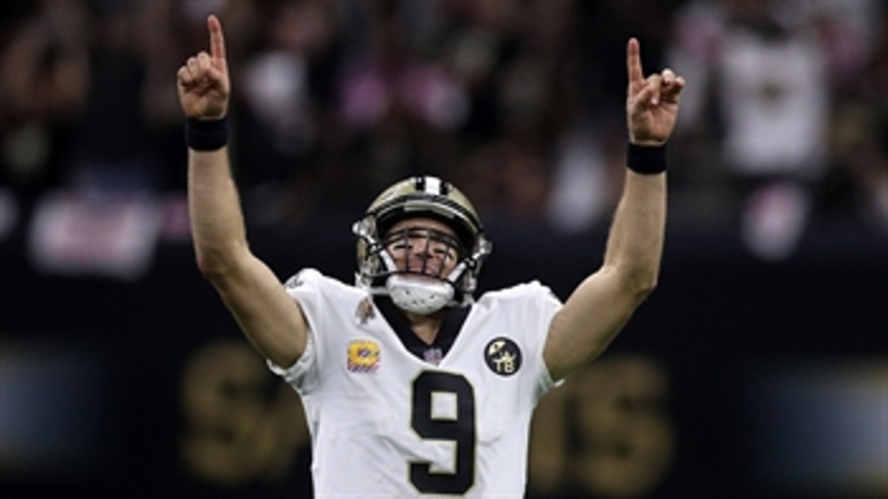 Nick Wright and Cris Carter discuss Drew Brees' chance of winning his first MVP this season