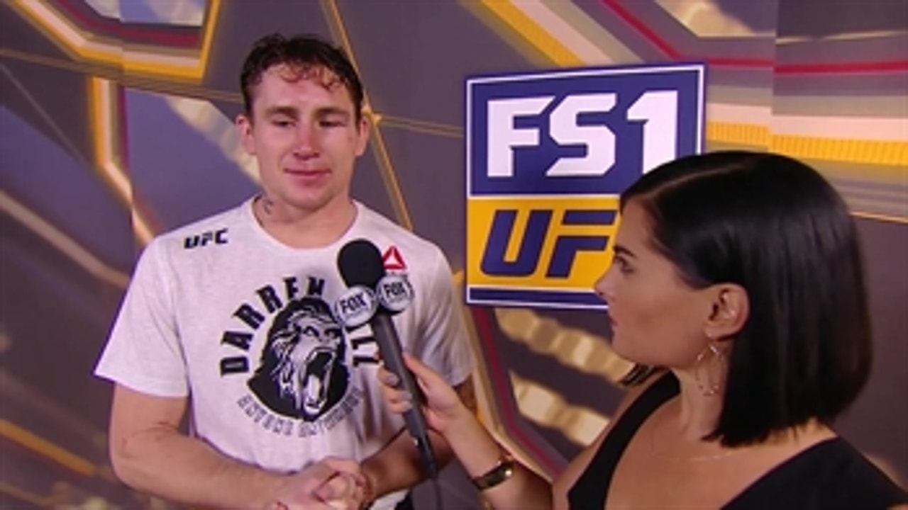 Darren Till talks to Megan Olivi ' POST-FIGHT ' INTERVIEW ' UFC 228