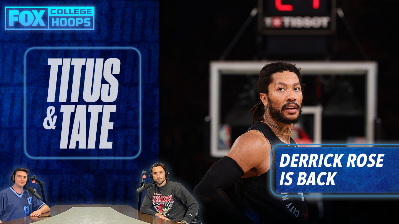 Derrick Rose is a star again and must carry Knicks vs. Hawks ' Titus & Tate