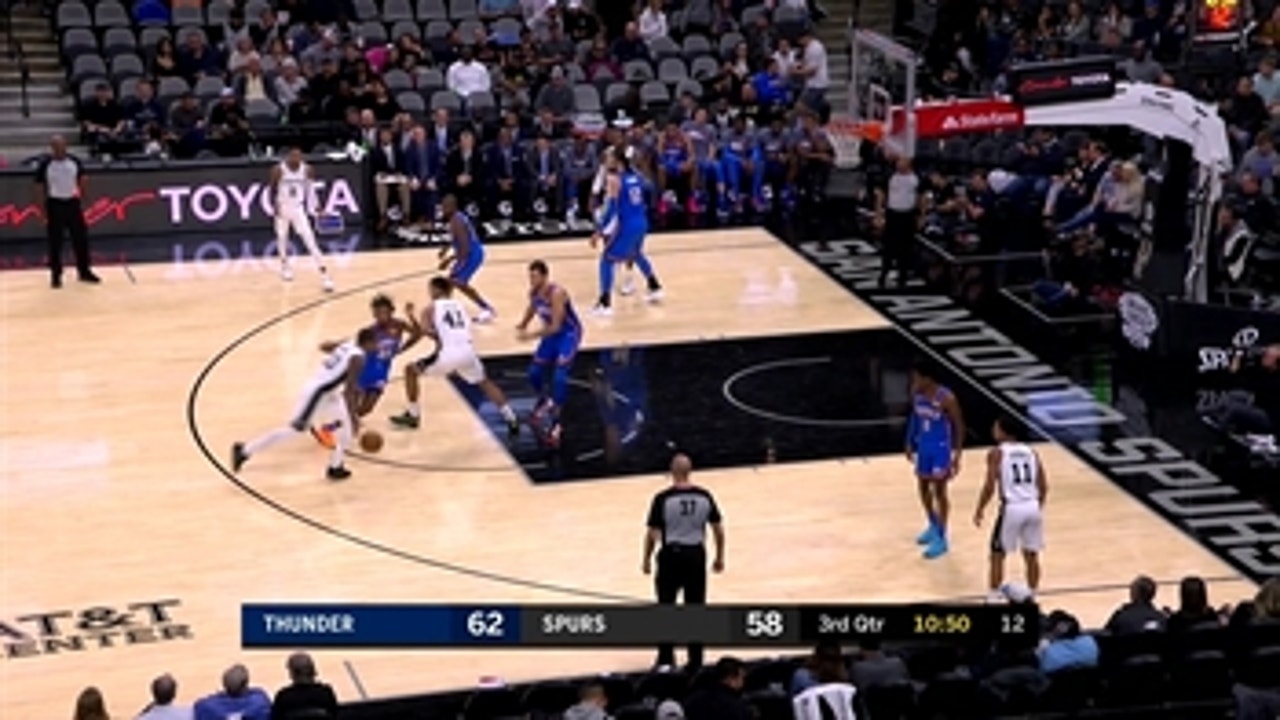 HIGHLIGHTS: Trey Lyles Knocks down the Triple