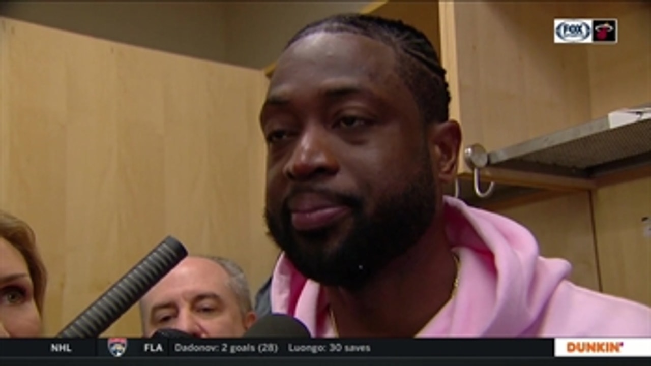 Dwyane Wade talks about playing at Madison Square Garden for last time