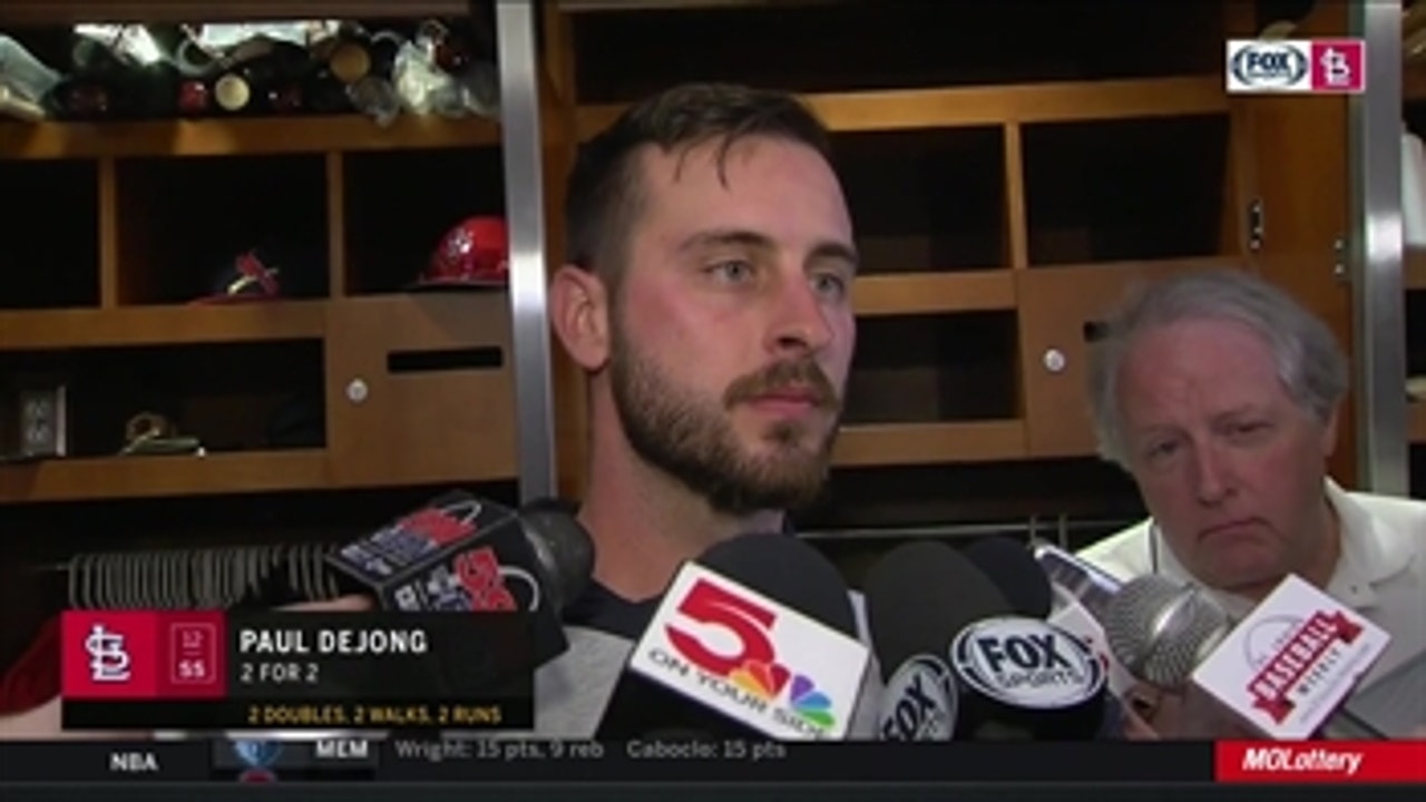 DeJong proud of his defense: 'I liked the double play up the middle'